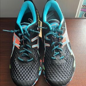 Asics Women's Athletic Shoes - Black and Blue